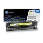 HP 304A (CC532A) kollane originaaltooner 2800lk