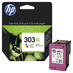 HP 303XL (T6N03AE) kolmev&auml;rviline suuremahuline originaaltint 415lk