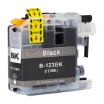 Brother LC123BK must analoogtint 600lk