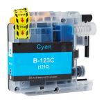 Brother LC123C ts&uuml;aan analoogtint 600lk