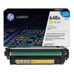 HP 648A (CE262A) kollane originaaltooner 11000lk