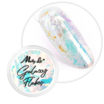 Galaxy Flakes Nr. 5 pooll&auml;bipaistvad k&uuml;&uuml;nehelbed