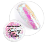 Galaxy Flakes Nr. 3 pooll&auml;bipaistvad k&uuml;&uuml;nehelbed