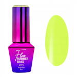 MollyLac Fluo Rubber Base nr 2 Cool Swirl kummibaas 2 &uuml;hes, 10 ml