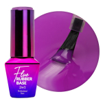 MollyLac Fluo Rubber Base 2in1 Chillin Nr. 5 v&auml;rviline kummibaas, HEMA/Di-HEMA Free, 10 g