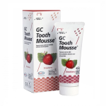 Fluorivaba remineraliseeriv hambakreem GC Tooth Mousse Recaldent, maasikamaitseline, 35 ml