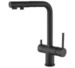 Kolm-&uuml;hes segisti Helika Akvaduo Plus 2683-601 Black Metallic