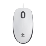Arvutihiir LOGITECH B100, valge