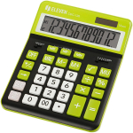 Kalkulaator ELEVEN CDC-120 12-kohaline, must-roheline
