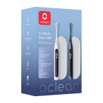 Helip&otilde;hine hambaharjade komplekt OCLEAN X LITE SET DUO, tumesinine+hall