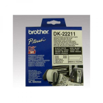 Etiketirull BROTHER DK-22211 29mm x 15.24m, valge