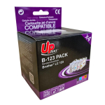 Tindikassettide komplekt UPRINT LC-123 B-123 PACK