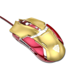 Juhtmega hiir IRON MAN ARMOR EMS610, kuldne