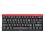 Mehaaniline klaviatuur HECATE 61R, must