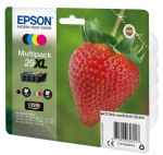 Tindikassettide komplekt EPSON 29XL STRAWBERRY mitmikpakend, must/ts&uuml;aan/magenta/kollane