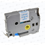 Kleepkirjalint G&G TZE-223 9mm, sinine/valge