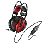 M&auml;ngurik&otilde;rvaklapid GENIUS HS-G710V mikrofoniga, must/punane