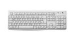 Klaviatuur LOGITECH K120 FOR BUSINESS t&auml;issuuruses, valge