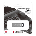 M&auml;lupulk KINGSTON DATATRAVELER KYSON 64GB, h&otilde;bedane