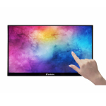 Monitor VERBATIM PMT-14 14" kaasaskantav puuteekraan, must