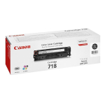Originaal tooner CANON 718 BK must, kahepakk