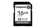 M&auml;lukaart KINGSTON INDUSTRIAL 16 GB SDHC, must