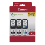Tindikassettide komplekt CANON PG-545XL/CL-546XL Multi-pack, must/v&auml;rviline