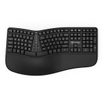 Ergonoomiline klaviatuur ERGO LANA juhtmega (USB), must
