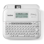 Etiketiprinter BROTHER PT-D410VP kohvriga
