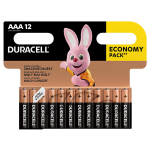 Patarei DURACELL BASIC AAA 12-pakk
