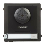 IP-kaamera HIKVISION DS-KD8003Y-IME2 videouksetelefoni kaameramoodul, must