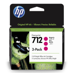 Tindikassett HP 712 magenta 3-pakk