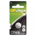 Patarei GP CR1616 liitium