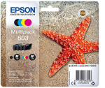 Tindikassettide komplekt EPSON C13T03U64010 mitmikpakend, must/ts&uuml;aan/magenta/kollane
