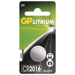 Patarei GP CR2016 liitium