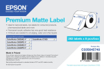 Iseliimuv printerisilt EPSON C33S045740 76x127 mm, matt