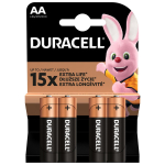 Patarei DURACELL BASIC AA 4tk