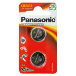 Liitiumpatareid PANASONIC CR2032 2-pakk