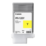 Tindikassett CANON PFI-120 Y 130ml, kollane