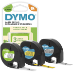 Markeerimisteip DYMO LETRATAG 3 tk komplekt