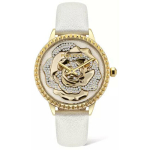 K&auml;ekell POLICE PL16073BSG-01 naistele 36 mm, kuldne/valge