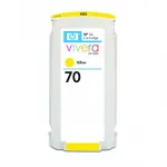 Tindikassett HP 70 kollane, 130 ml
