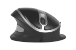 Juhtmevaba ergonoomiline hiir OYSTER MOUSE Large, must/h&otilde;be