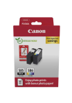 Tindikassettide komplekt CANON PG-585 / CL-586, must/v&auml;rviline