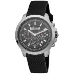 Meeste k&auml;ekell JUST CAVALLI JC1G178P0035 42 mm, must/hall