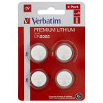Patarei VERBATIM CR2025 liitium, 4 tk