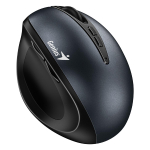 Ergonoomiline hiir GENIUS ERGO 8300S juhtmevaba, must ja hall
