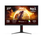 Monitor AOC U27G4XM 27" 4K Ultra HD, must/punane