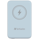 Akupank VERBATIM 10000mAh juhtmevaba laadimisega, sinine