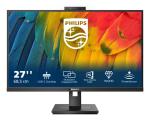 Monitor PHILIPS 5000 27" QHD USB-C veebikaameraga, must